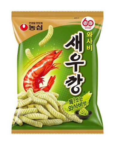 농심, 4년 만의 새우깡 신제품 '와사비새우깡' 출시