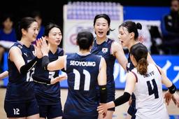 'VNL 1승 8패' 한국 여자배구, 최하위로 추락…강등 면할까