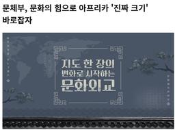 반크, 문체부에도 "아프리카 축소한 세계지도 바로잡자"