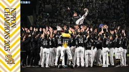 소프트뱅크, 5년 만에 일본시리즈 우승…한신에 극적인 역전승