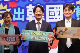 대만 최대 여행박람회서 韓홍보관 '인산인해'…대만 총통 방문