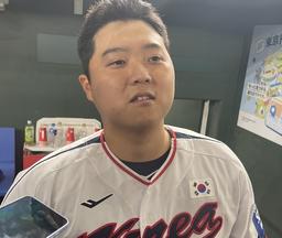 '대표팀에 귀한 우타자' 한동희 "도쿄돔에서 이번엔 다른 결과"