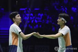 배드민턴 세계랭킹 1위 김원호·서승재, 세계선수권 우승 쾌거