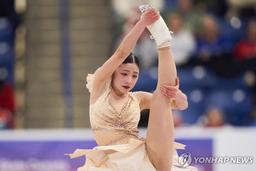 피겨 윤아선, 시니어 GP 3차 대회 쇼트 9위 '58.84점'