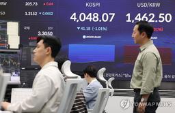 코스피, 미국발 한파에 직격탄…장중 한때 4,000선도 위협받아