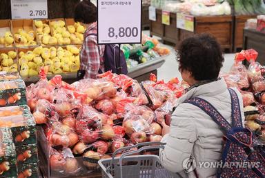 G7·대만과 비교하니…한국 올해 과일·채소값 가장 많이 올랐다