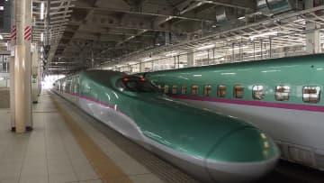 東北新幹線「仙台駅～新青森駅」間の下りで一部列車に遅れ　安全確認のため（午前11時半現在）